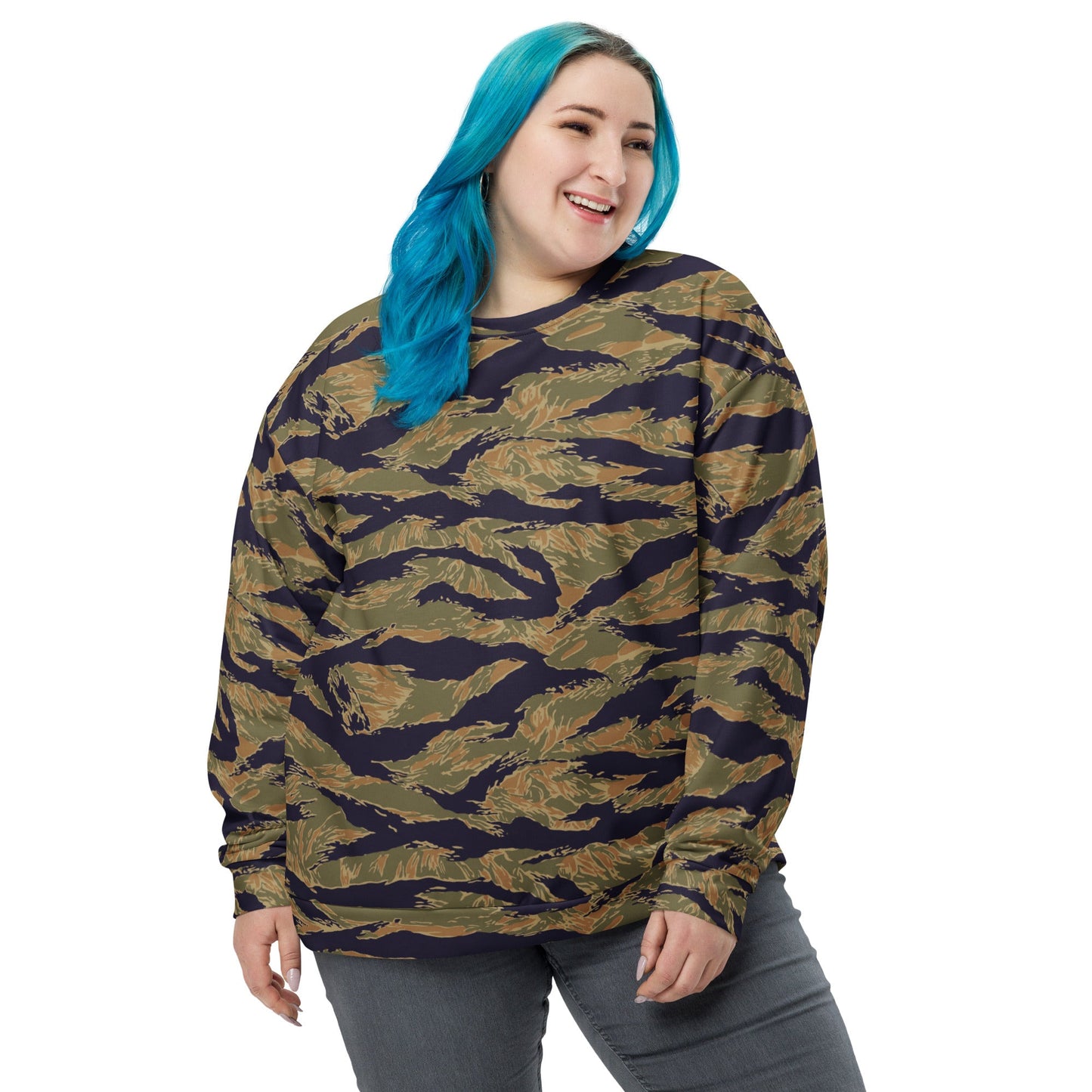American Tiger Stripe Special Forces Advisor Gold CAMO Unisex Sweatshirt