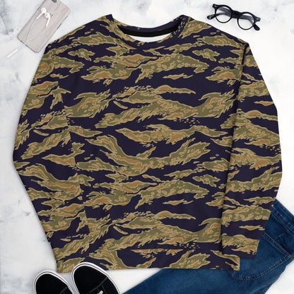 American Tiger Stripe Special Forces Advisor Gold CAMO Unisex Sweatshirt