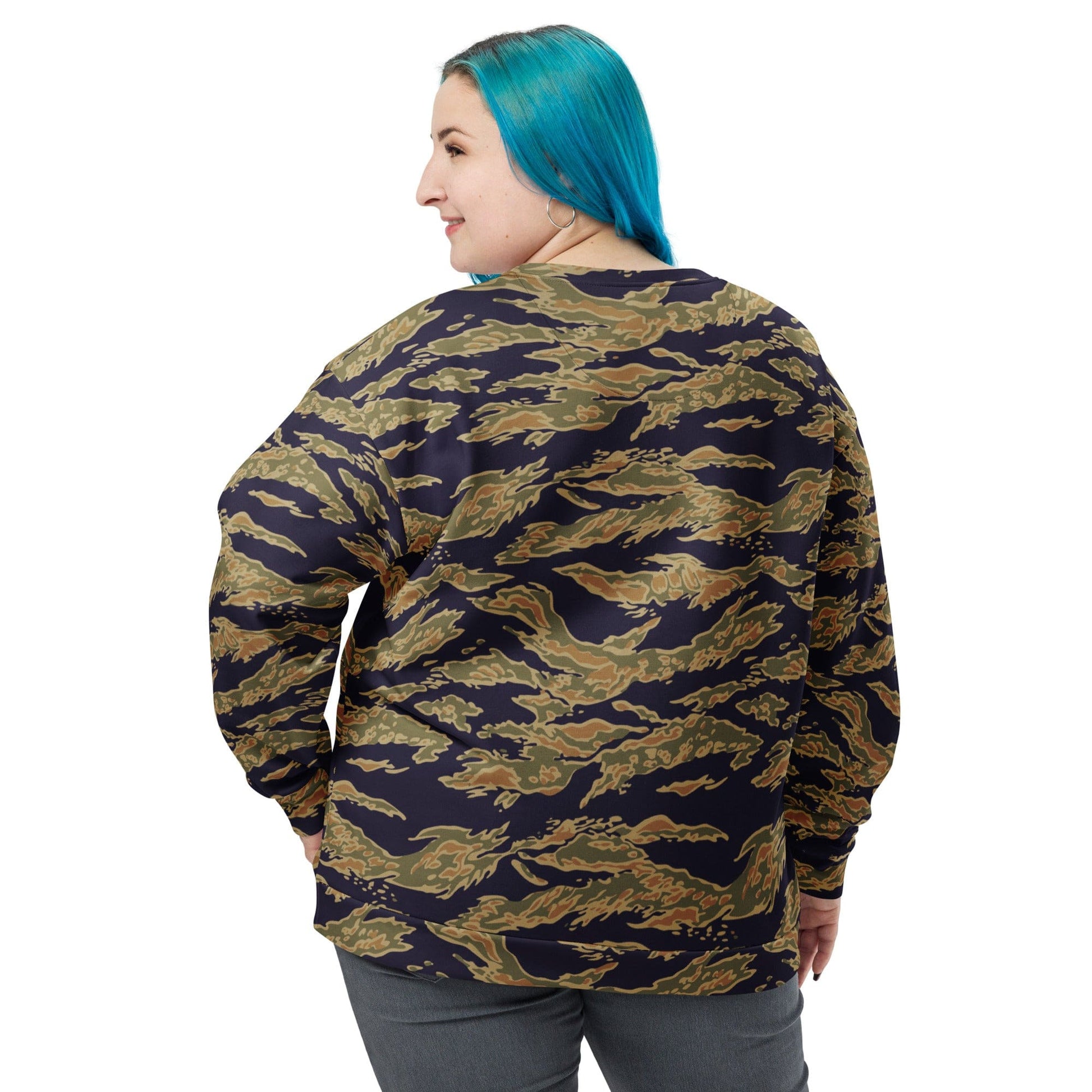 American Tiger Stripe Special Forces Advisor Gold CAMO Unisex Sweatshirt