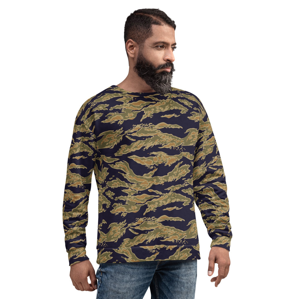 American Tiger Stripe Special Forces Advisor Gold CAMO Unisex Sweatshirt