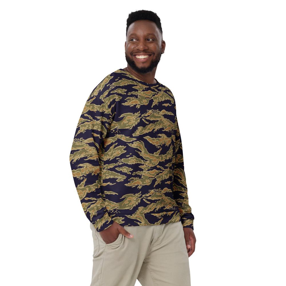 American Tiger Stripe Special Forces Advisor Gold CAMO Unisex Sweatshirt