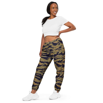 American Tiger Stripe Special Forces Advisor Gold CAMO Unisex track pants