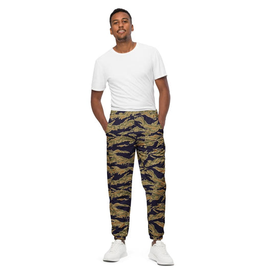 American Tiger Stripe Special Forces Advisor Gold CAMO Unisex track pants - XS