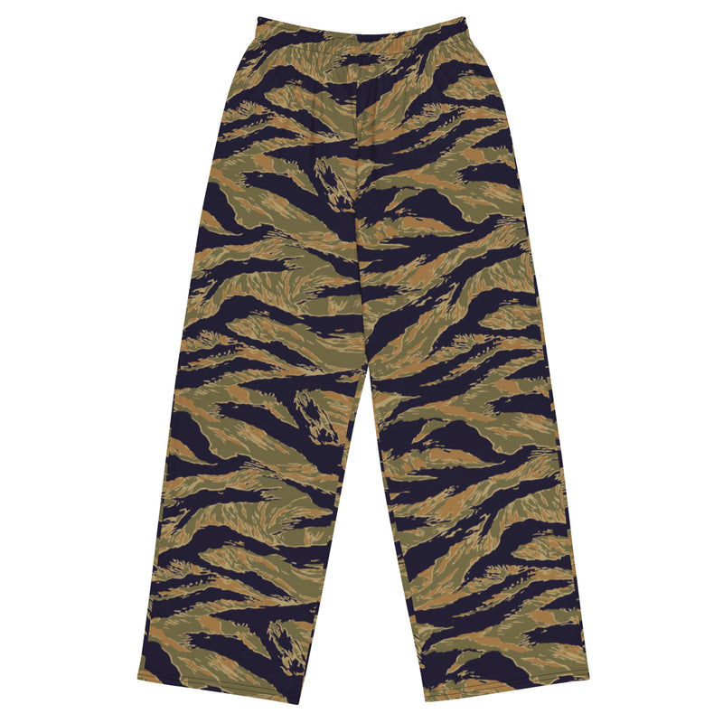 Tiger Stripe Special Forces Advisor Gold CAMO Unisex Wide-Leg Leisure Pants - 2XS - Pant