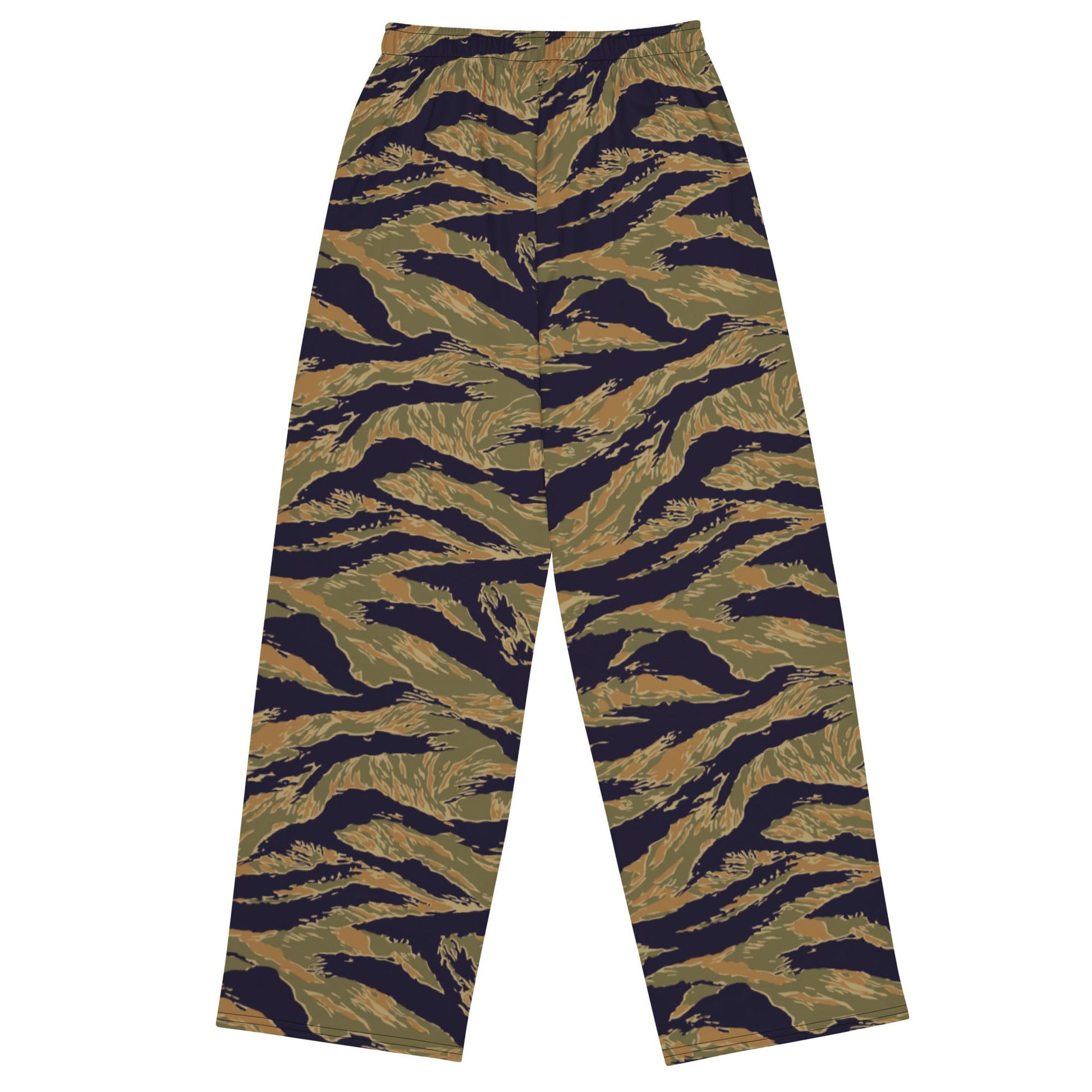 American Tiger Stripe Special Forces Advisor Gold CAMO unisex wide-leg pants - Wide-leg Pants