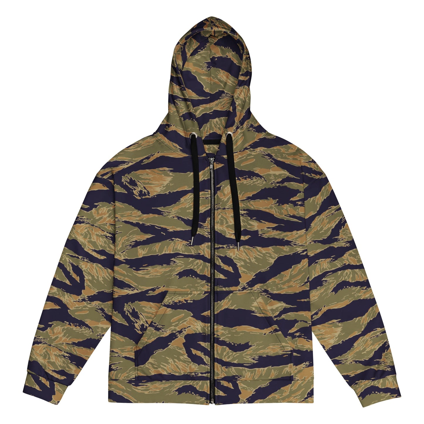 American Tiger Stripe Special Forces Advisor Gold CAMO Unisex zip hoodie - 2XS - Zip Hoodies