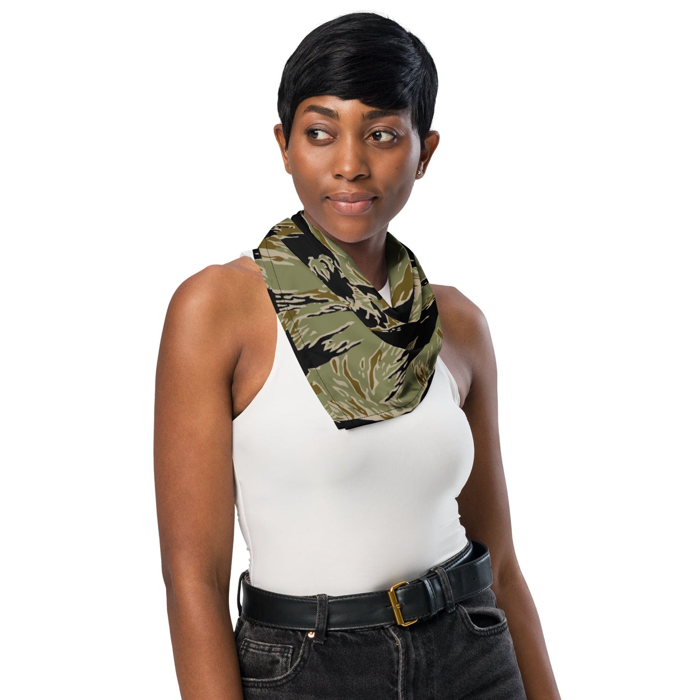 American Tiger Stripe Special Forces Advisor Sparse CAMO bandana - Bandanas