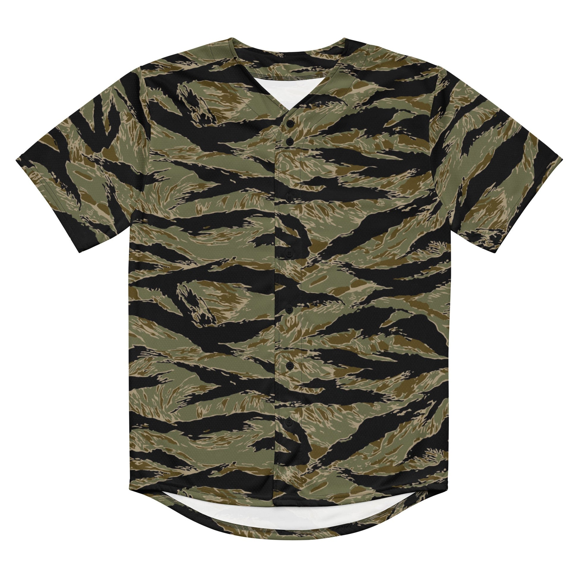 American Tiger Stripe Special Forces Advisor Sparse CAMO baseball jersey - Baseball Jerseys