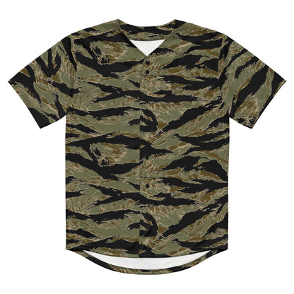 American Tiger Stripe Special Forces Advisor Sparse CAMO baseball jersey - Baseball Jerseys