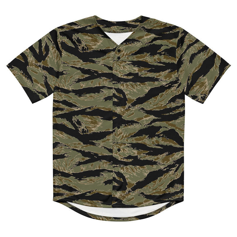 Tiger Stripe Special Forces Advisor Sparse CAMO Unisex Baseball Jersey