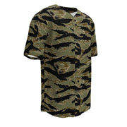 Tiger Stripe Special Forces Advisor Sparse CAMO Unisex Baseball Jersey