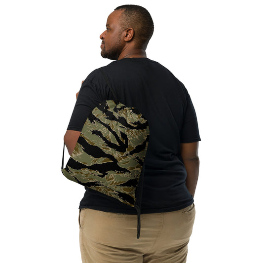 American Tiger Stripe Special Forces Advisor Sparse CAMO Drawstring Bag - Bags