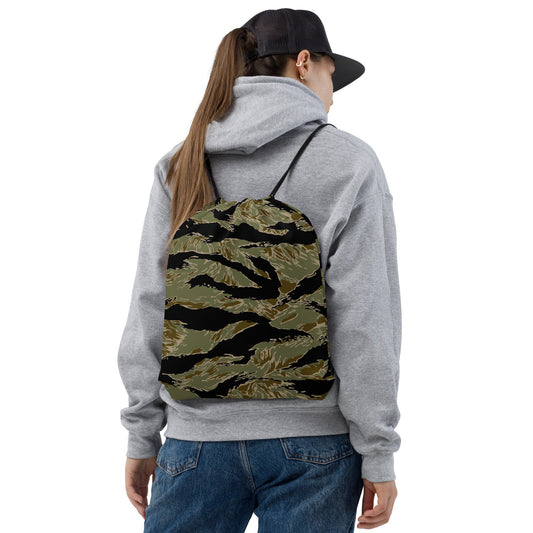 American Tiger Stripe Special Forces Advisor Sparse CAMO Drawstring Bag - Bags