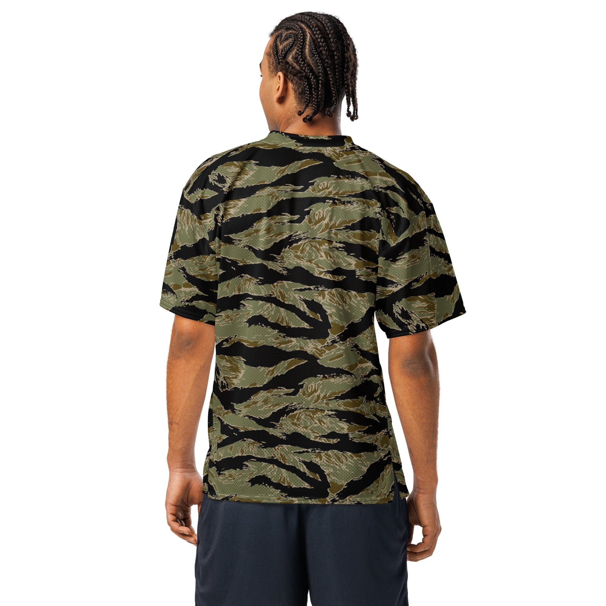 American Tiger Stripe Special Forces Advisor Sparse CAMO football jersey - Football Jersey