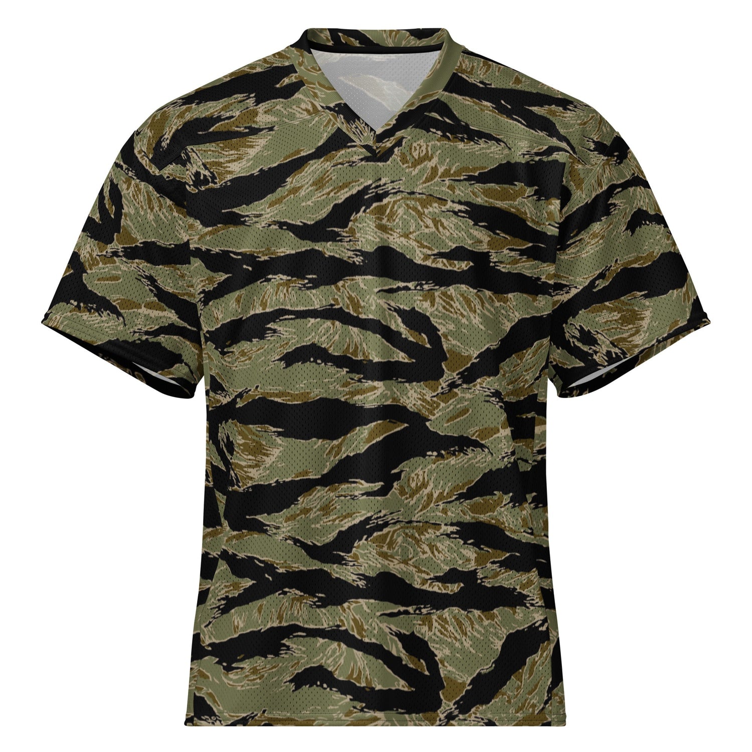 American Tiger Stripe Special Forces Advisor Sparse CAMO Unisex Football Jersey - 2XS
