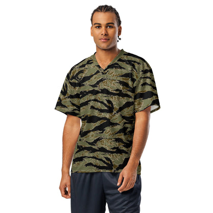 American Tiger Stripe Special Forces Advisor Sparse CAMO football jersey - Football Jersey