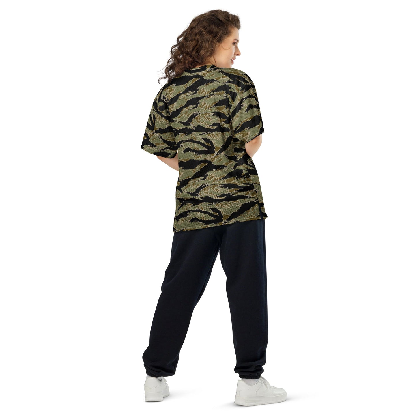 American Tiger Stripe Special Forces Advisor Sparse CAMO football jersey - Football Jersey