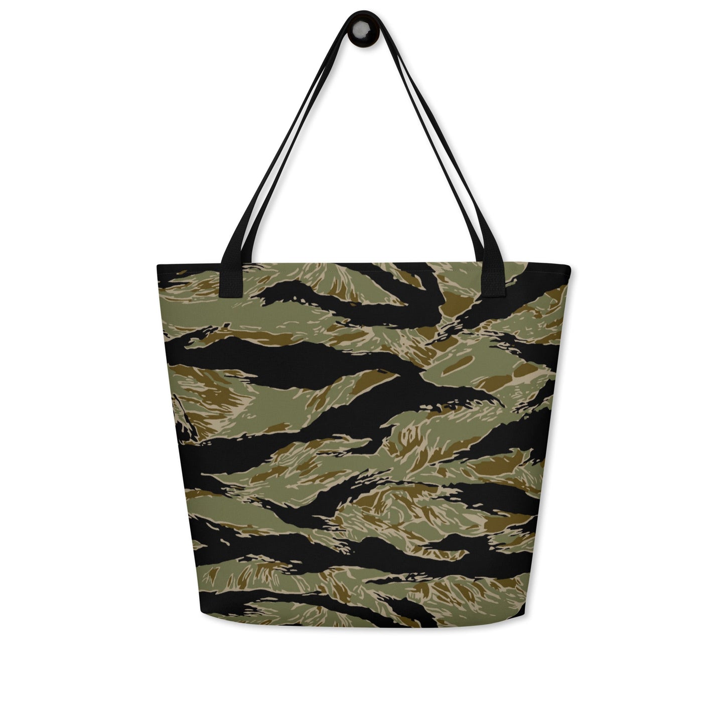 American Tiger Stripe Special Forces Advisor Sparse CAMO Large Tote Bag