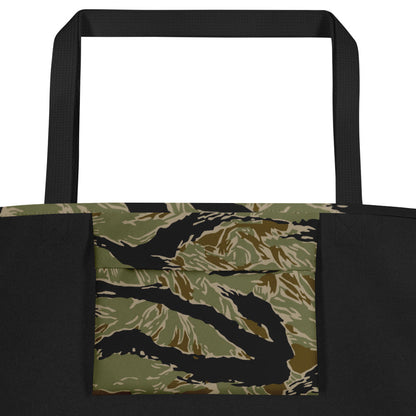 American Tiger Stripe Special Forces Advisor Sparse CAMO Large Tote Bag