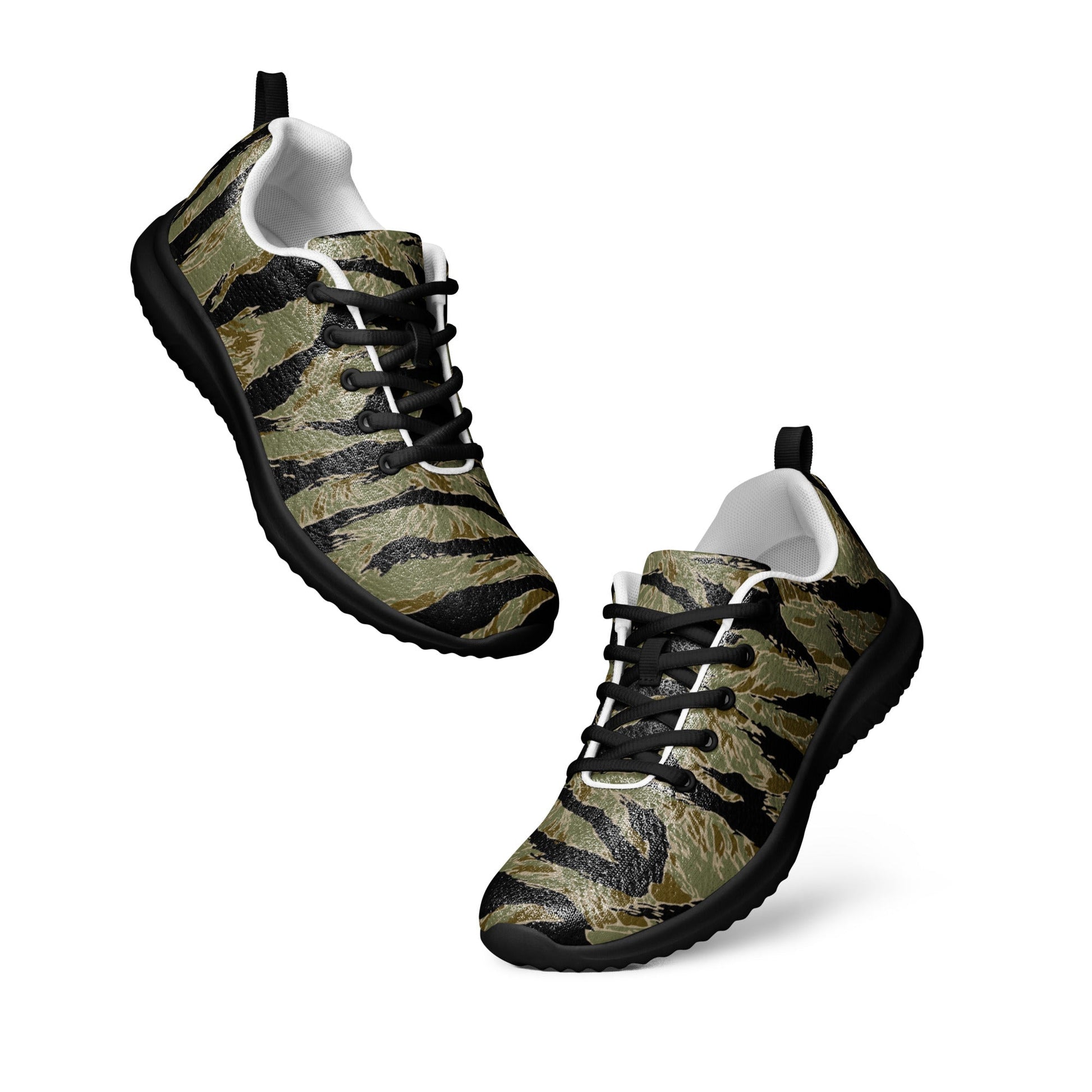 American Tiger Stripe Special Forces Advisor Sparse CAMO Mens Athletic Shoes