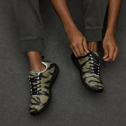 American Tiger Stripe Special Forces Advisor Sparse CAMO Mens Athletic Shoes