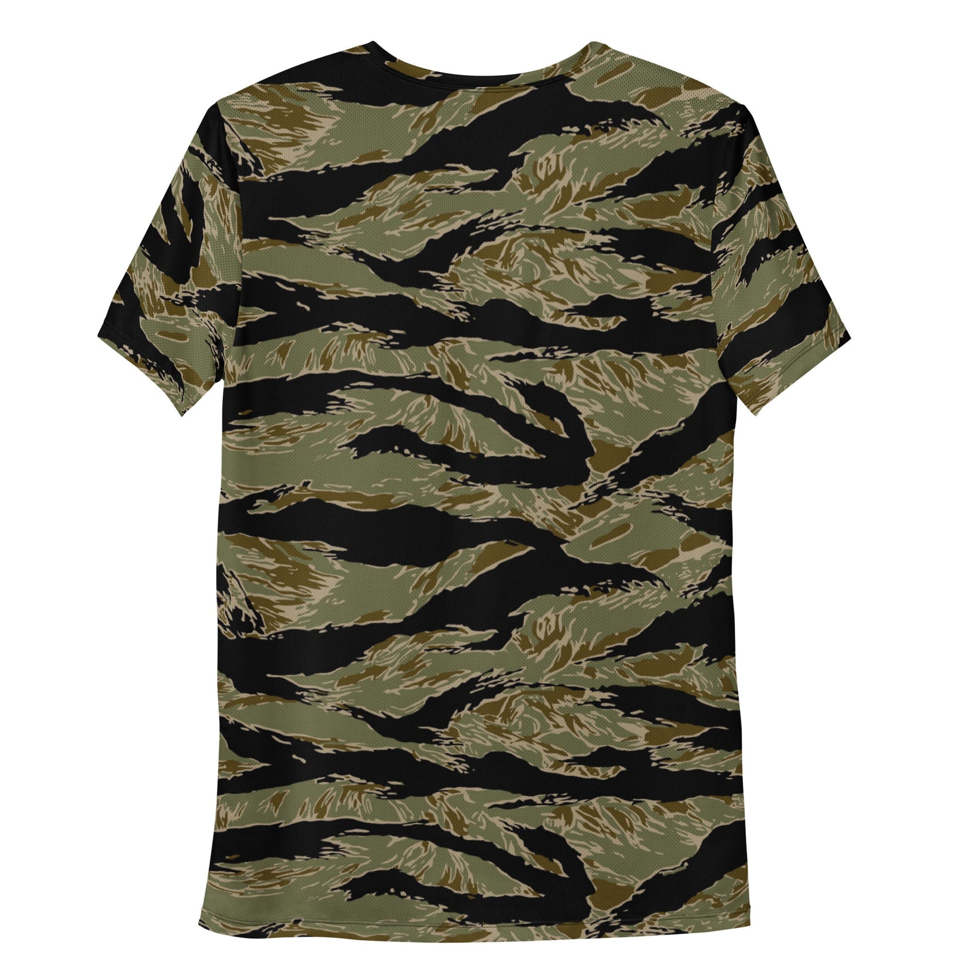 American Tiger Stripe Special Forces Advisor Sparse CAMO Mens Athletic T-shirt - T-Shirts