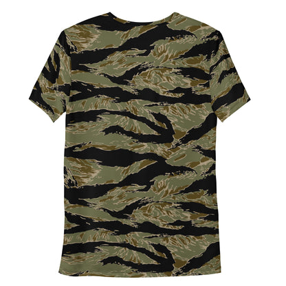 American Tiger Stripe Special Forces Advisor Sparse CAMO Mens Athletic T-shirt - T-Shirts