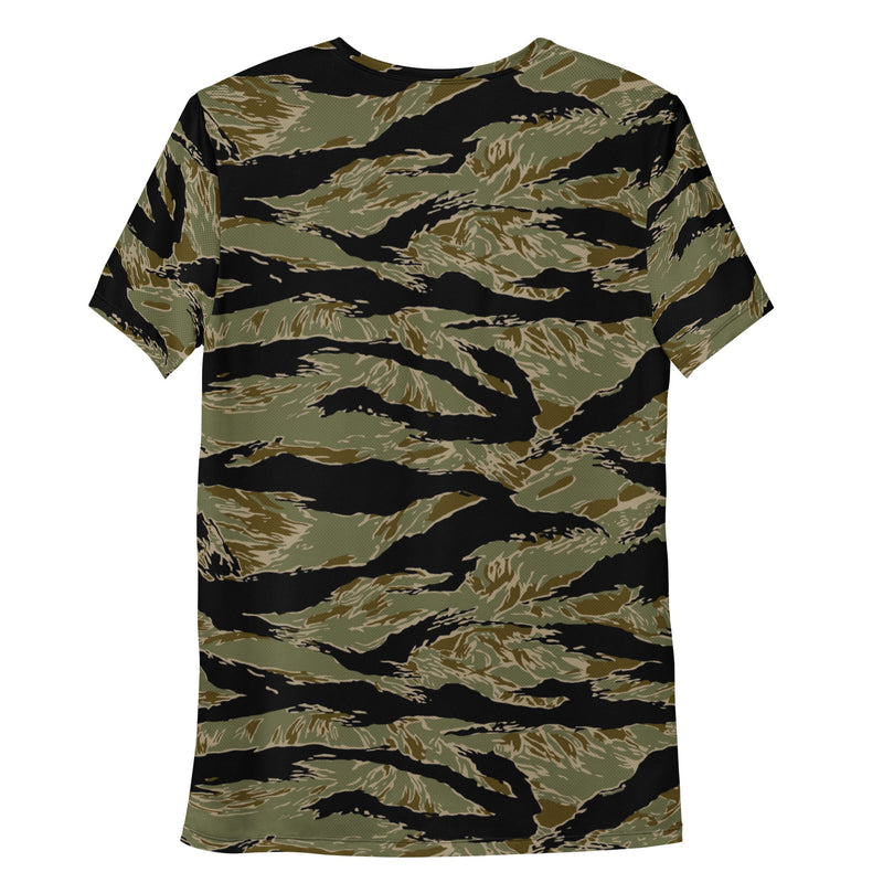 Tiger Stripe Special Forces Advisor Sparse CAMO Mens Athletic T-Shirt - Shirt