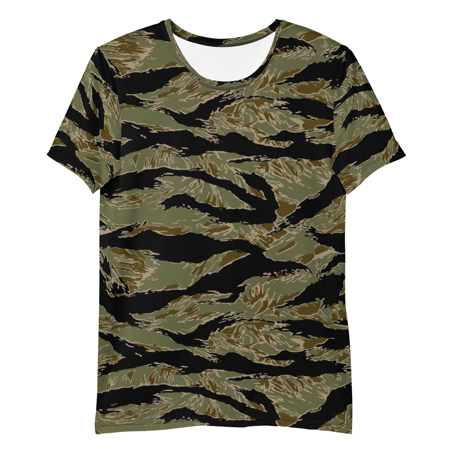 American Tiger Stripe Special Forces Advisor Sparse CAMO Mens Athletic T-shirt - T-Shirts