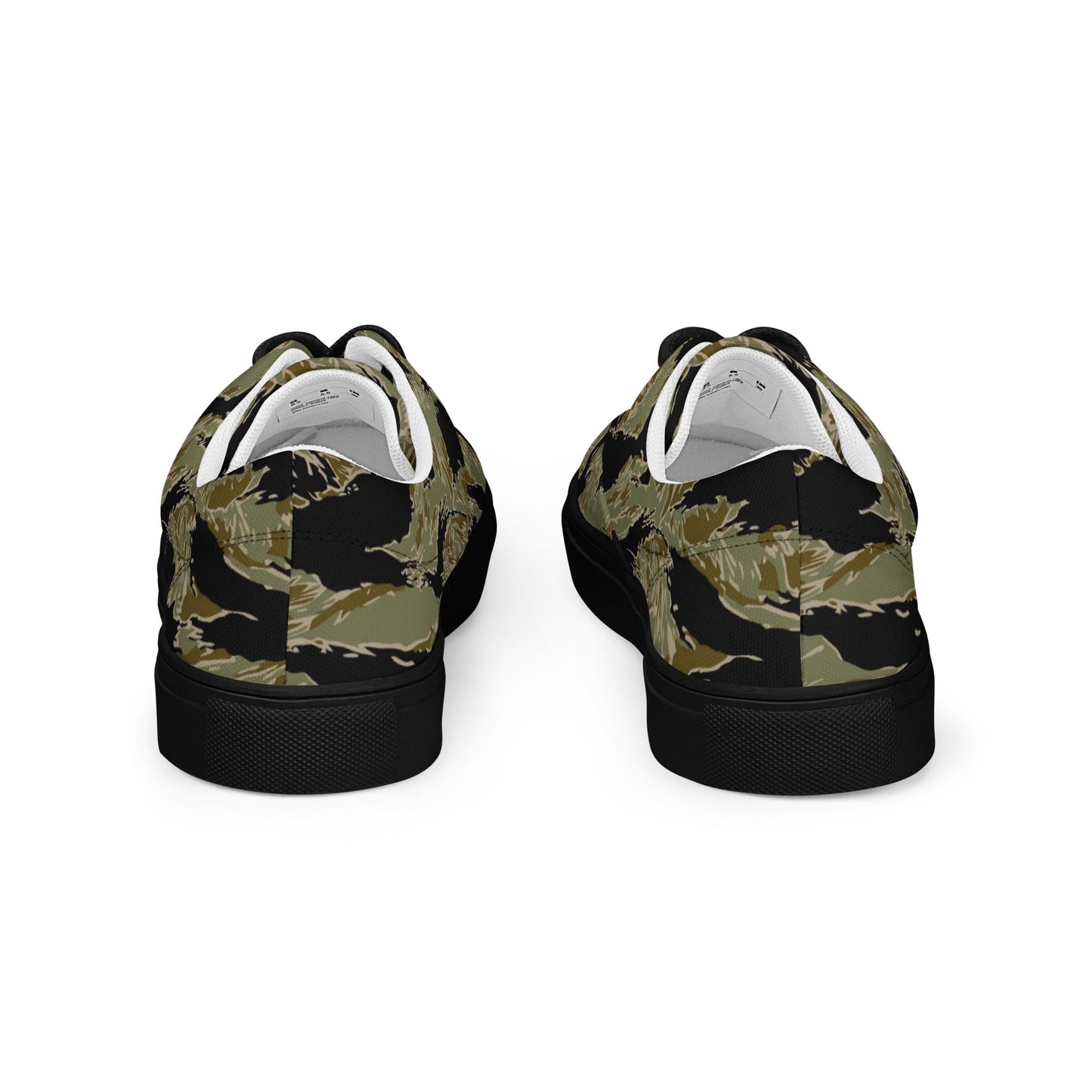 American Tiger Stripe Special Forces Advisor Sparse CAMO Mens Lace-Up Canvas Shoes - Lace-up