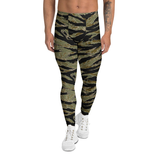American Tiger Stripe Special Forces Advisor Sparse CAMO Mens Leggings - XS