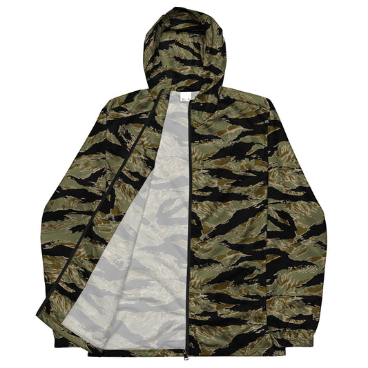 American Tiger Stripe Special Forces Advisor Sparse CAMO Mens windbreaker - Windbreakers
