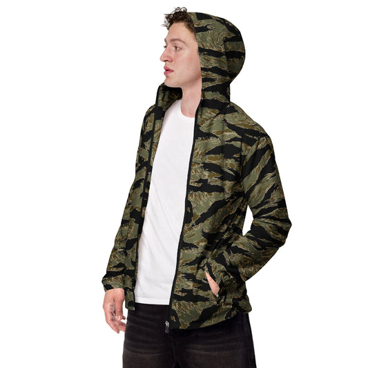 American Tiger Stripe Special Forces Advisor Sparse CAMO Mens windbreaker - XS - Windbreakers