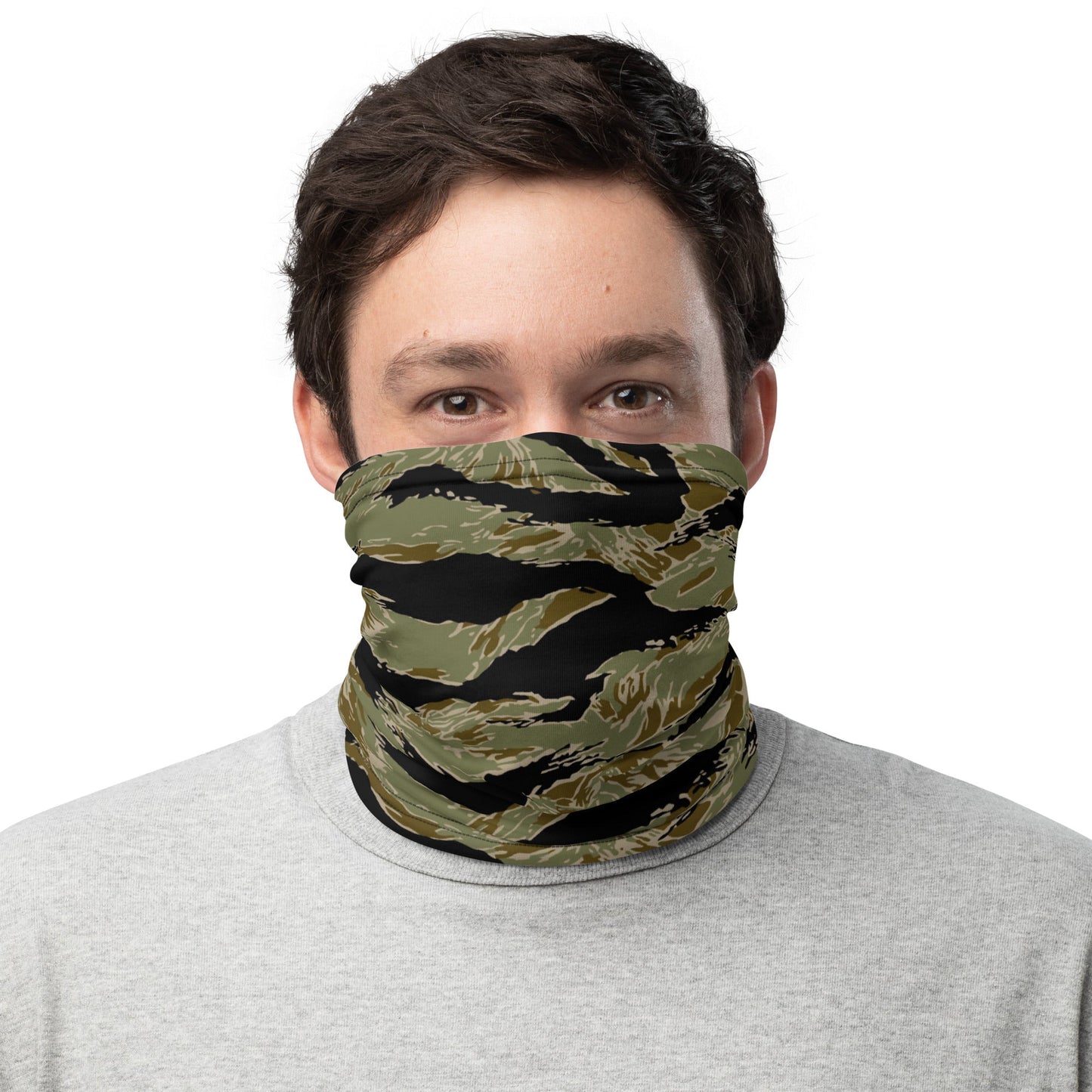 American Tiger Stripe Special Forces Advisor Sparse CAMO Neck Gaiter - Gaiters