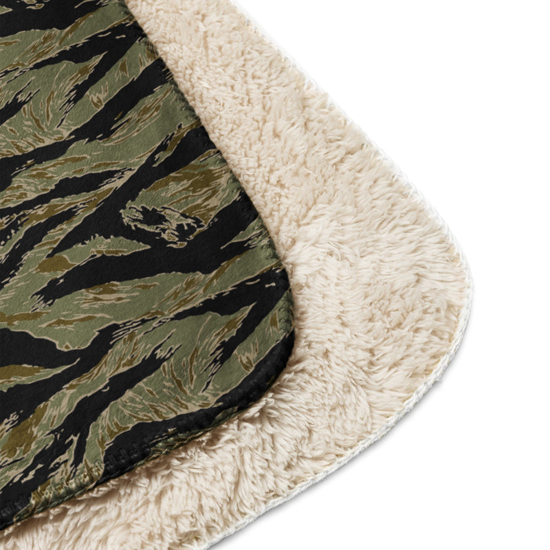 Tiger Stripe Special Forces Advisor Sparse CAMO Sherpa Blanket