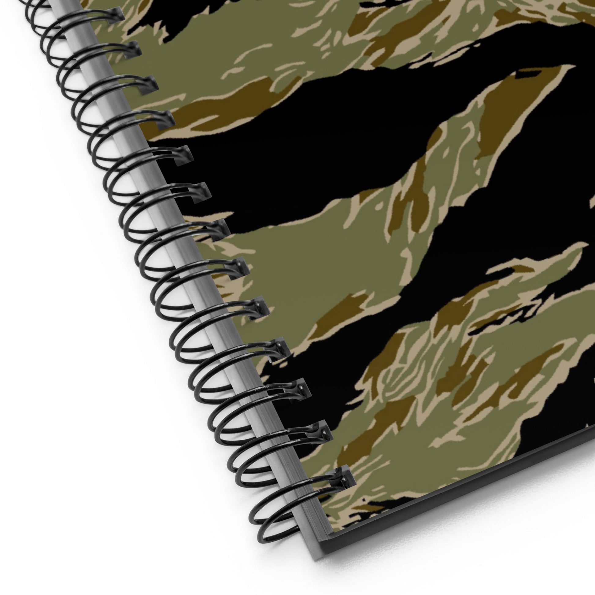 American Tiger Stripe Special Forces Advisor Sparse CAMO Spiral Notebook