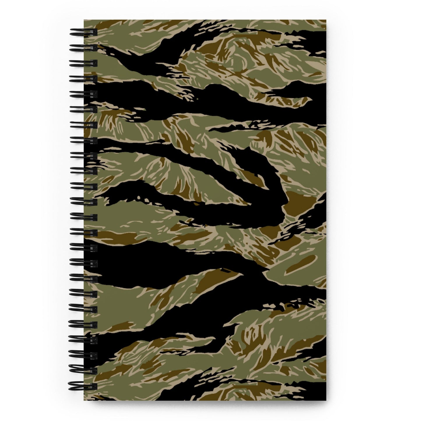American Tiger Stripe Special Forces Advisor Sparse CAMO Spiral Notebook