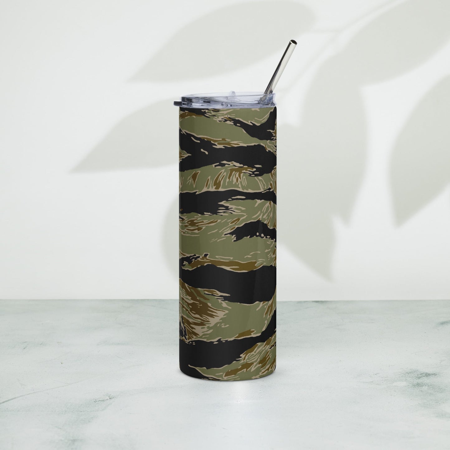 American Tiger Stripe Special Forces Advisor Sparse CAMO Stainless Steel Tumbler