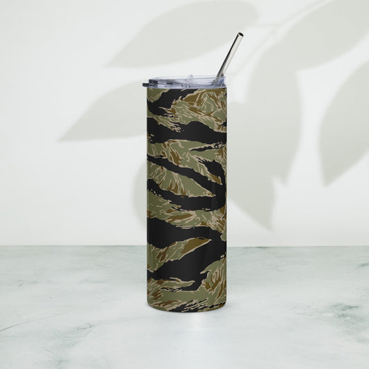 American Tiger Stripe Special Forces Advisor Sparse CAMO Stainless Steel Tumbler