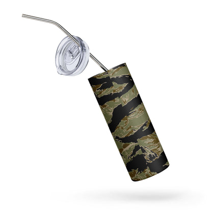 American Tiger Stripe Special Forces Advisor Sparse CAMO Stainless Steel Tumbler