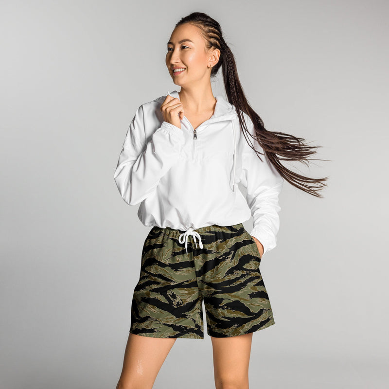 Tiger Stripe Special Forces Advisor Sparse CAMO Unisex Athletic Long Shorts