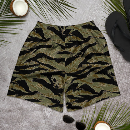 American Tiger Stripe Special Forces Advisor Sparse CAMO Unisex Athletic Long Shorts