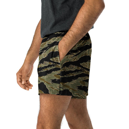 American Tiger Stripe Special Forces Advisor Sparse CAMO Unisex Athletic Shorts - XS