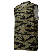 Tiger Stripe Special Forces Advisor Sparse CAMO Unisex Basketball Jersey