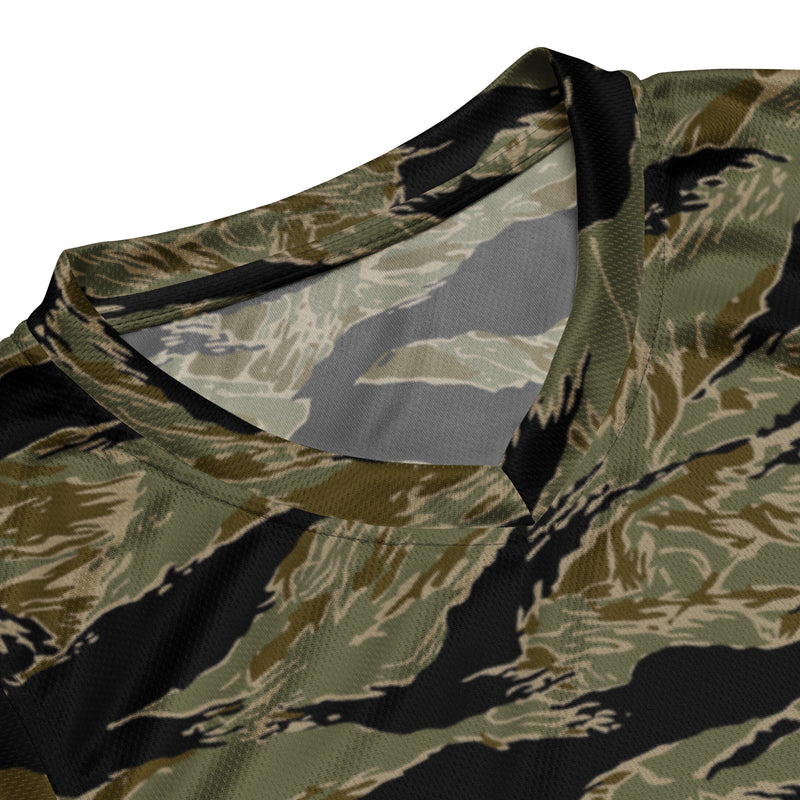 Tiger Stripe Special Forces Advisor Sparse CAMO Unisex Basketball Jersey
