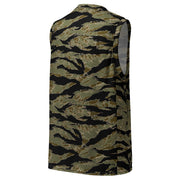 Tiger Stripe Special Forces Advisor Sparse CAMO Unisex Basketball Jersey