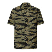 Tiger Stripe Special Forces Advisor Sparse CAMO Unisex Short-Sleeve Button Shirt - Button-Up