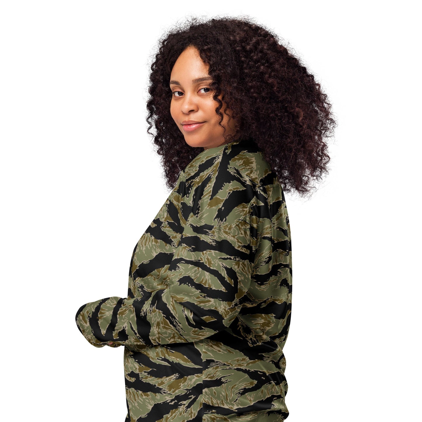 American Tiger Stripe Special Forces Advisor Sparse CAMO Unisex Hockey Fan Jersey