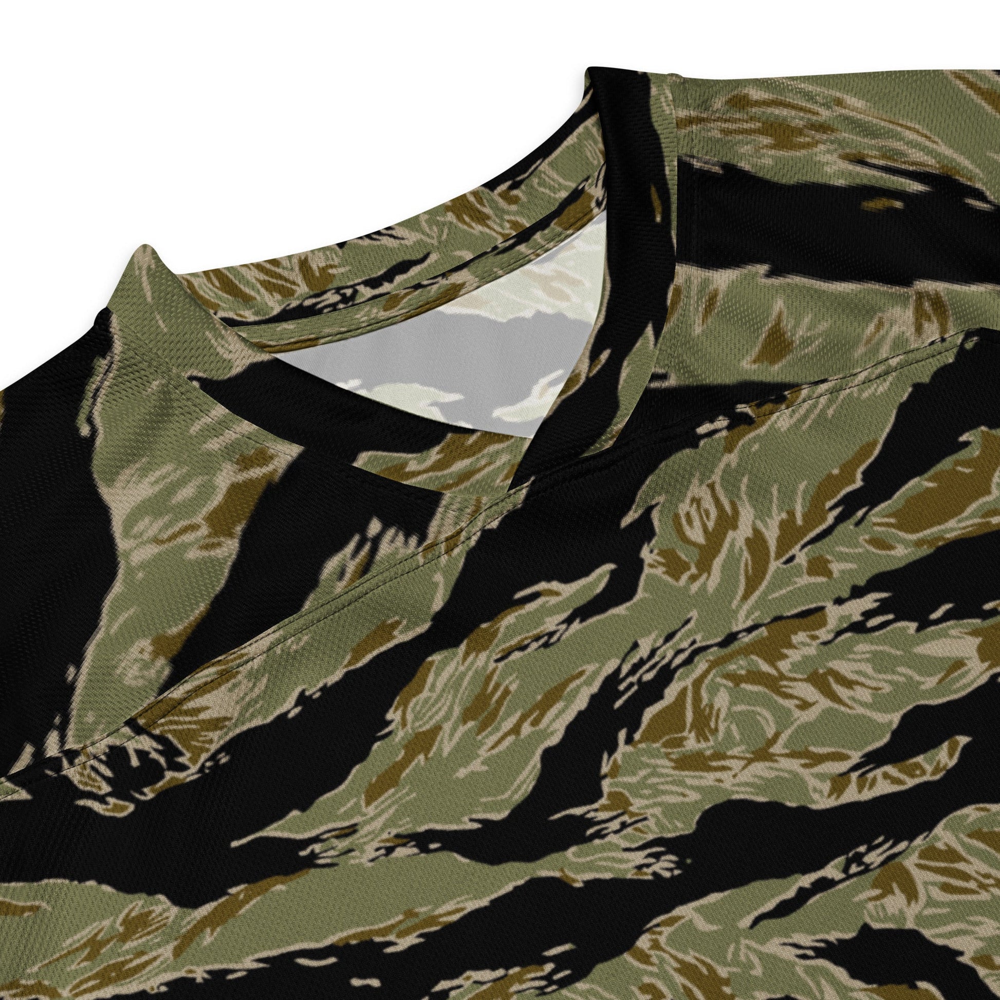 American Tiger Stripe Special Forces Advisor Sparse CAMO Unisex Hockey Fan Jersey