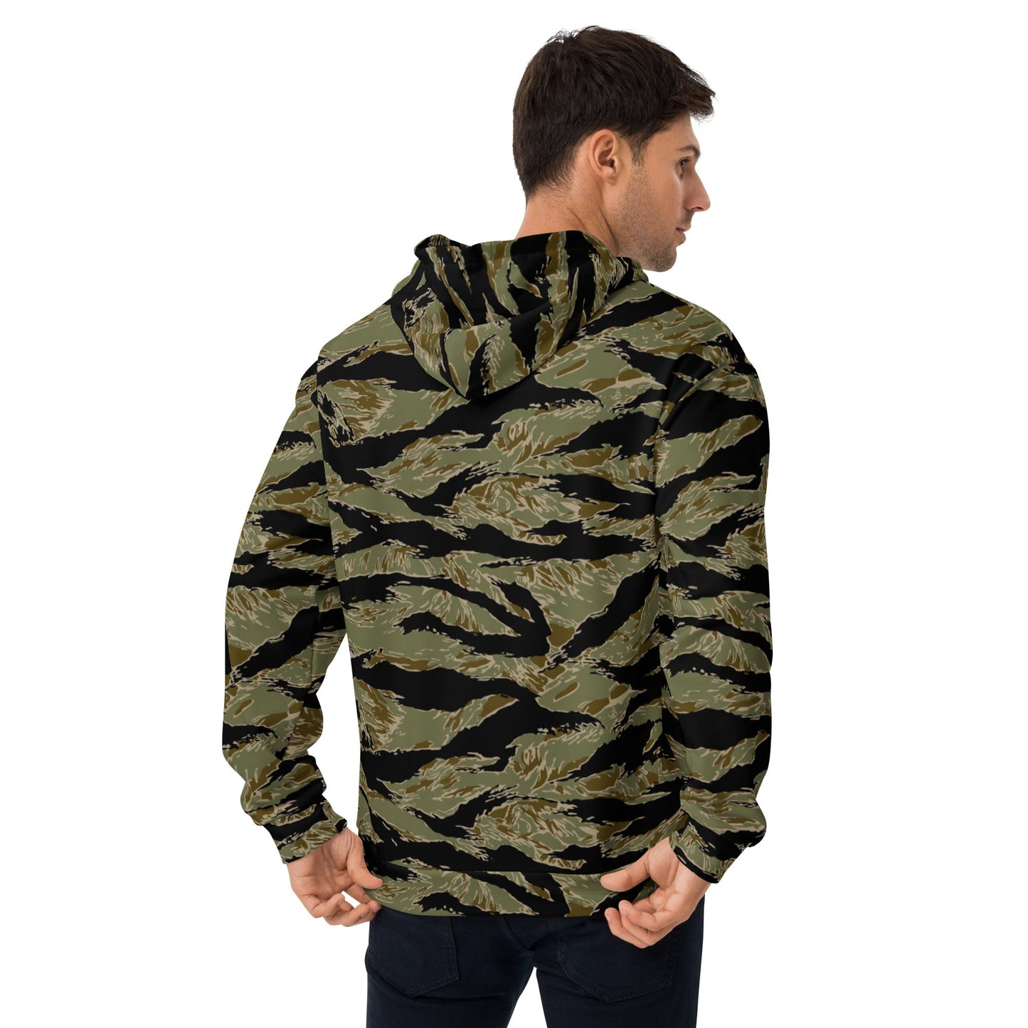 American Tiger Stripe Special Forces Advisor Sparse CAMO Unisex Hoodie - Hoodies
